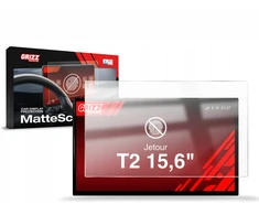 GrizzGlass Matinė plėvelė GrizzGlass CarDisplay Protection, skirta Jetour T2 15,6'' (2025-2026)