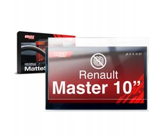 GrizzGlass Matinė plėvelė GrizzGlass CarDisplay Protection, skirta Renault Master 10'' (2025-2026)