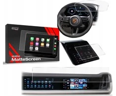 GrizzGlass Folia matowa GrizzGlass CarDisplay Protection do Porsche Panamera 3 12,3" + 10,9" 2024 [3w1]