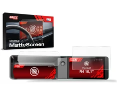 GrizzGlass Matinė plėvelė CarDisplay Protection, skirta Renault R4 E-Tech Electric 10,1'' (2026) [2w1] (GRZ19523)