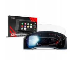 GrizzGlass Matinis ekrano apsaugos plėvelė GrizzGlass CarDisplay Protection, skirta BMW X4 G02 Live Cockpit 12,25'' (2018-2025)