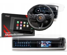 GrizzGlass Folia matowa GrizzGlass CarDisplay Protection do Porsche Cayenne 3 12,3" + 10,9" 2023-2024 [2w1]
