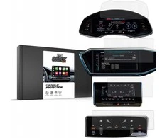 GrizzGlass Folia matowa GrizzGlass CarDisplay Protection do Audi A7 C8 2018 [4 PAKUOTĖS]