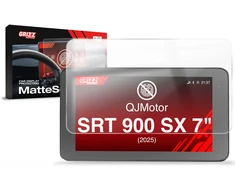 GrizzGlass Matinė plėvelė GrizzGlass CarDisplay Protection, skirta QJMotor SRT 900 SX 7'' (2025)