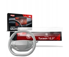 GrizzGlass Matinė plėvelė GrizzGlass CarDisplay Protection, skirta Hyundai Tucson 12,3'' (2024-2025) [2w1]