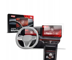 GrizzGlass Matinė plėvelė GrizzGlass CarDisplay Protection, skirta Volkswagen VW Tiguan 3 15'' (2024-2025) [3w1]