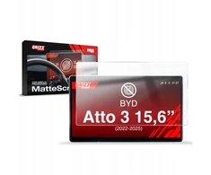 GrizzGlass Matinė plėvelė GrizzGlass CarDisplay Protection, skirta BYD Atto 3 15,6'' (2022-2025)