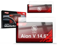 GrizzGlass Matinė plėvelė GrizzGlass CarDisplay Protection skirtas GAC Aion V 14,6'' (2024-2026) [2w1]