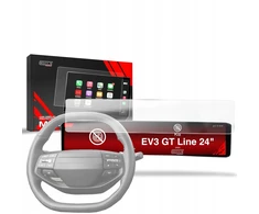 GrizzGlass Matinė plėvelė GrizzGlass CarDisplay Protection skirtas Kia EV3 GT Line 24'' (2025)