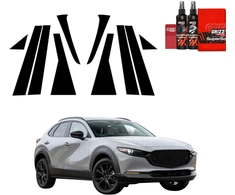 GrizzGlass Apsauginė plėvelė ant statramsčių BodyShield Juodas, skirta Mazda CX-30 (2026) [10w1] (GRZ19702)
