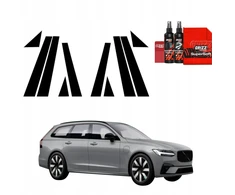 GrizzGlass Folia na słupki GrizzGlass BodyShield Juodas do Volvo V90 (2021-2025) [10w1]