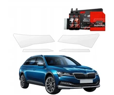 GrizzGlass Apsauginė plėvelė priekiniams žibintams BodyShield, skirta Skoda Superb 3 Combi (2019-2023) [6w1]
