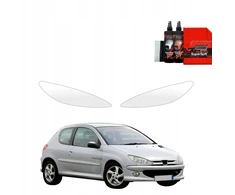 GrizzGlass Apsauginė plėvelė ant žibintų BodyShield, skirta Peugeot 206 (1998-2009) [2w1]