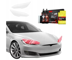 GrizzGlass Apsauginė plėvelė žibintams GrizzGlass BodyShield, skirta Tesla Model S (2023-2025) [2w1]