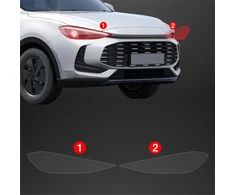 GrizzGlass Apsauginė plėvelė priekiniams žibintams GrizzGlass BodyShield, skirta MG ZS Hybrid+ (2024-2025) [2 in 1]