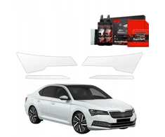 GrizzGlass Apsauginė plėvelė priekiniams žibintams BodyShield skirtas Skoda Superb 3 Liftback (2019-2023) [4w1]