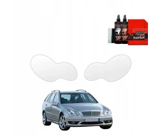 GrizzGlass Apsauginė plėvelė lampams BodyShield, skirta Mercedes Benz C Klasė S203 Kombi (2001-2007) [2in1]
