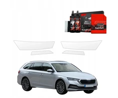 GrizzGlass Apsauginė plėvelė žibintams GrizzGlass BodyShield, skirta Skoda Octavia 4 Kombi (2019-2024) [4w1]