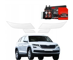 GrizzGlass Apsauginė plėvelė priekiniams žibintams BodyShield, skirta Skoda Kodiaq (2016-2021) [4w1]