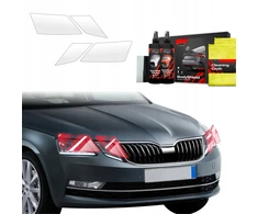 GrizzGlass Apsauginė plėvelė žibintams GrizzGlass BodyShield, skirta Skoda Octavia 3 (2017-2020) [4w1]