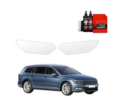 GrizzGlass Apsauginė plėvelė priekiniams žibintams BodyShield skirtas Volkswagen Passat B8 Kombi (2014-2022) [2w1]