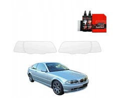 GrizzGlass apsauginė plėvelė priekiniams žibintams BodyShield, skirta BMW 3 E46 Coupe Pre-LCI (1999-2002) [4w1]