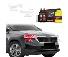 GrizzGlass Apsauginė plėvelė ant žibintų GrizzGlass BodyShield skirtas Skoda Karoq (2022-2025) [4w1]