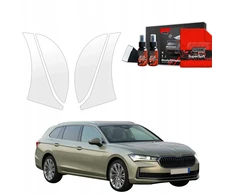 GrizzGlass Apsauginė plėvelė ant sparnų GrizzGlass BodyShield, skirta Skoda Superb 4 Combi (2024-2025) [4w1]