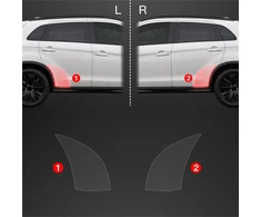 GrizzGlass Apsauginė plėvelė ant ratų arkų GrizzGlass BodyShield skirtas Mitsubishi ASX Facelift (2024-2025) [2w1]