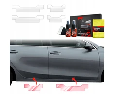 GrizzGlass Apsauginė plėvelė ant slenksčių GrizzGlass BodyShield, skirta Kia Ceed (2021-2025) [4w1]