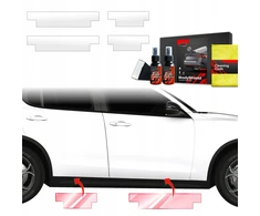 GrizzGlass Apsauginė plėvelė slenksčiams GrizzGlass BodyShield, skirta Alfa Romeo Stelvio (2023-2025) [4w1]