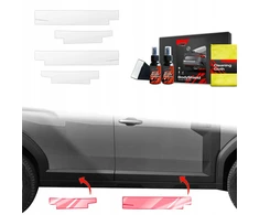 GrizzGlass Apsauginė plėvelė ant slenksčių GrizzGlass BodyShield, skirta Dacia Duster (2024-2025) [4w1]