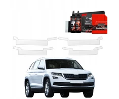 GrizzGlass Apsauginė plėvelė ant slenksčių GrizzGlass BodyShield, skirta Skoda Kodiaq (2016-2023) [4w1]