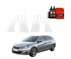 GrizzGlass Apsauginė plėvelė ant stulpelių GrizzGlass BodyShield, skirta Peugeot 308 Kombi (2013-2021) [6w1]