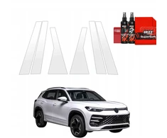 GrizzGlass Apsauginė plėvelė stulpams GrizzGlass BodyShield, skirta Volkswagen Tayron (2025-2026) [6w1]