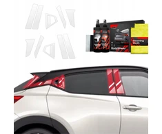 GrizzGlass Apsauginė plėvelė ant stulpelių GrizzGlass BodyShield skirtas Nissan Juke Facelift (2024-2025) [10w1]