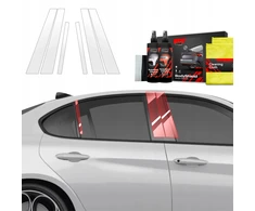 GrizzGlass Apsauginė plėvelė ant statramsčių GrizzGlass BodyShield, skirta Alfa Romeo Giulia (2023-2025) [6w1]
