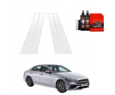 GrizzGlass Apsauginė plėvelė ant stulpelių BodyShield, skirta Mercedes C klasė (2021-2025) [4w1]