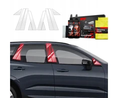 GrizzGlass Apsauginė plėvelė stulpams GrizzGlass BodyShield skirtas Volvo XC60 2 (2022-2025) [10w1]