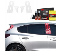 GrizzGlass Apsauginė plėvelė stulpams GrizzGlass BodyShield skirtas Ford Focus ST-Line X Hatchback Facelift (2021-2025) [6w1]