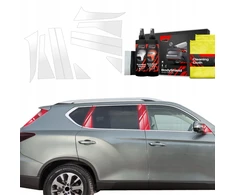 GrizzGlass Apsauginė plėvelė stulpams GrizzGlass BodyShield, skirta SsangYong Rexton (2023-2025) [10w1]