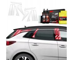 GrizzGlass Apsauginė plėvelė ant stulpelių BodyShield, skirta Opel Grandland (2021-2024) [10w1]