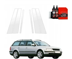 GrizzGlass Apsauginė plėvelė ant stulpelių BodyShield skirta Volkswagen Passat B5 Variant (1996-2000) [6w1]