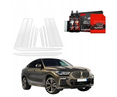 GrizzGlass Apsauginė plėvelė stulpams BodyShield, skirta BMW X6M (2019-2023) [10w1]