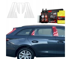 GrizzGlass Apsauginė plėvelė stulpams GrizzGlass BodyShield, skirta Seat Leon (2024-2025) [8w1]