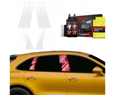 GrizzGlass Apsauginė plėvelė stulpams GrizzGlass BodyShield, skirta Porsche Macan GTS (2021-2024) [8w1]