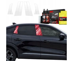 GrizzGlass Apsauginė plėvelė ant stulpelių GrizzGlass BodyShield, skirta Renault Arkana (2022-2025) [8w1]