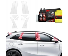 GrizzGlass Apsauginė plėvelė stulpams GrizzGlass BodyShield skirtas Forthing T5 Evo (2024-2025) [12w1]