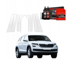 GrizzGlass apsauginė plėvelė ant statramsčių BodyShield, skirta Skoda Kodiaq (2016-2023) [8w1]