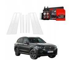 GrizzGlass Apsauginė plėvelė stulpams BodyShield BMW X3 (2021-2024) [8w1]